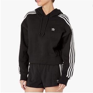 Adidas original adicolor classic crop hoodie
